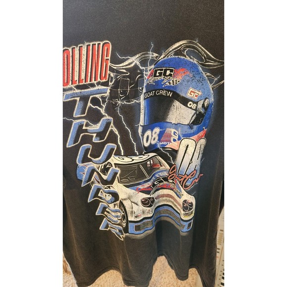 GOAT Crew Tshirt Men's Size XL Extra Large Rolling Thunder - Vintage Race Tee - Picture 2 of 4